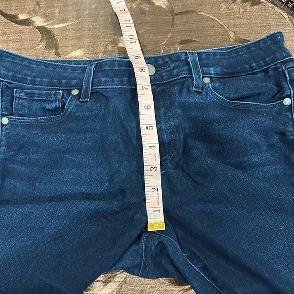 Paige Verdugo Crop Denim Jeans Size 30 Dark Wash - Picture 5 of 10